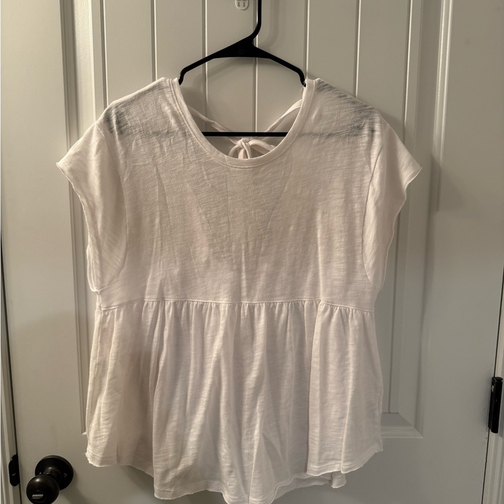 American Eagle Women’s White Blouse